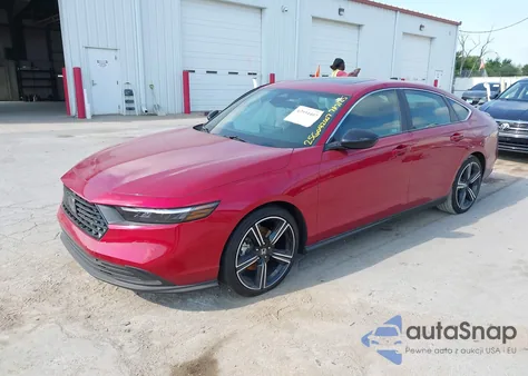 2025 Honda Accord Hybrid Sport z USA, uszkodzony, nr VIN 1HGCY2F55SA005651